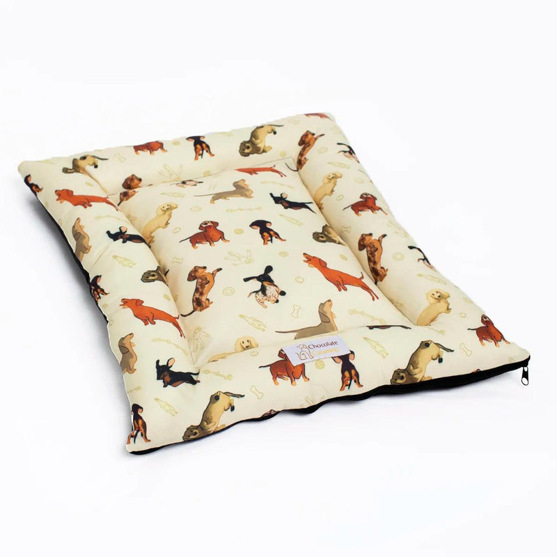Cama de cachorro lavável