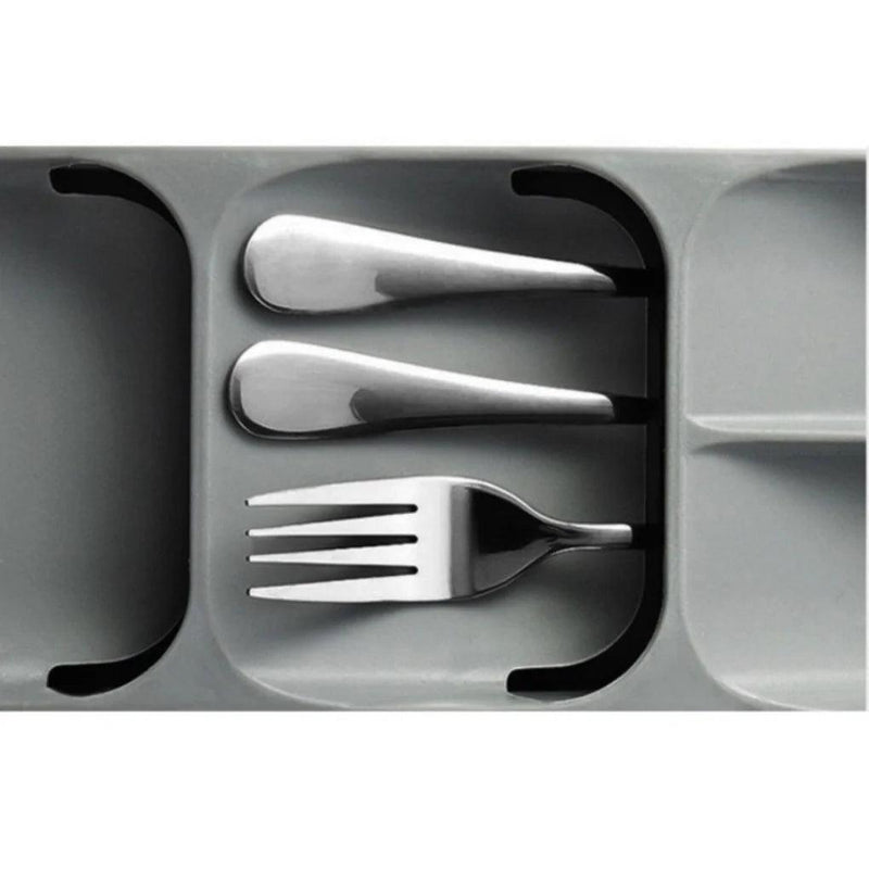 Bandeja para armazenamento de talheres para gaveta de cozinha