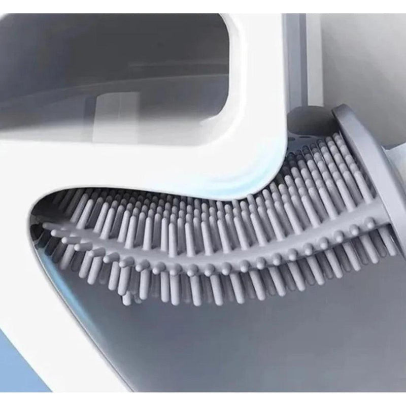 Escova Sanitária Lavatina Quadrada Silicone Banheiro